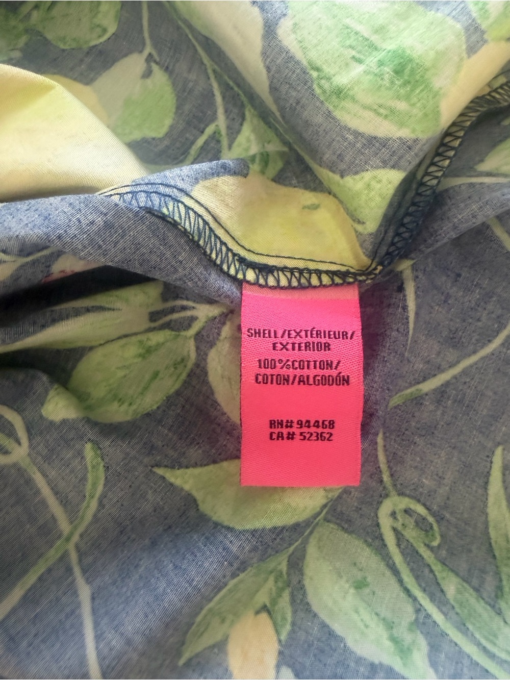 Betsey Johnson 100% Cotton Lemon Floral Fit & Flare Dress Size 4 - Picture 6 of 6